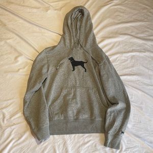The Black Dog Grey Hooded Sweatshirt
